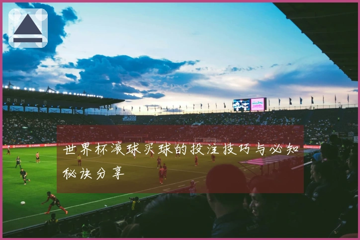 世界杯滚球买球的投注技巧与必知秘诀分享